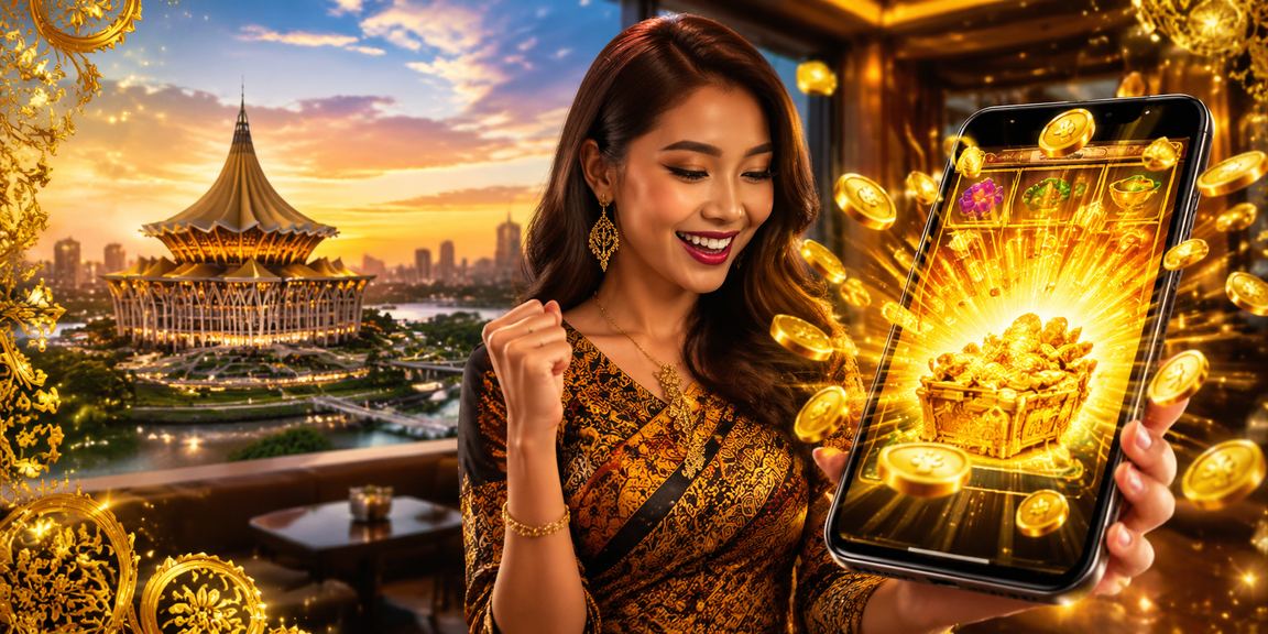 Pemain Sarawak memainkan slot online bergaya batik dengan bonus selamat datang s1000xr